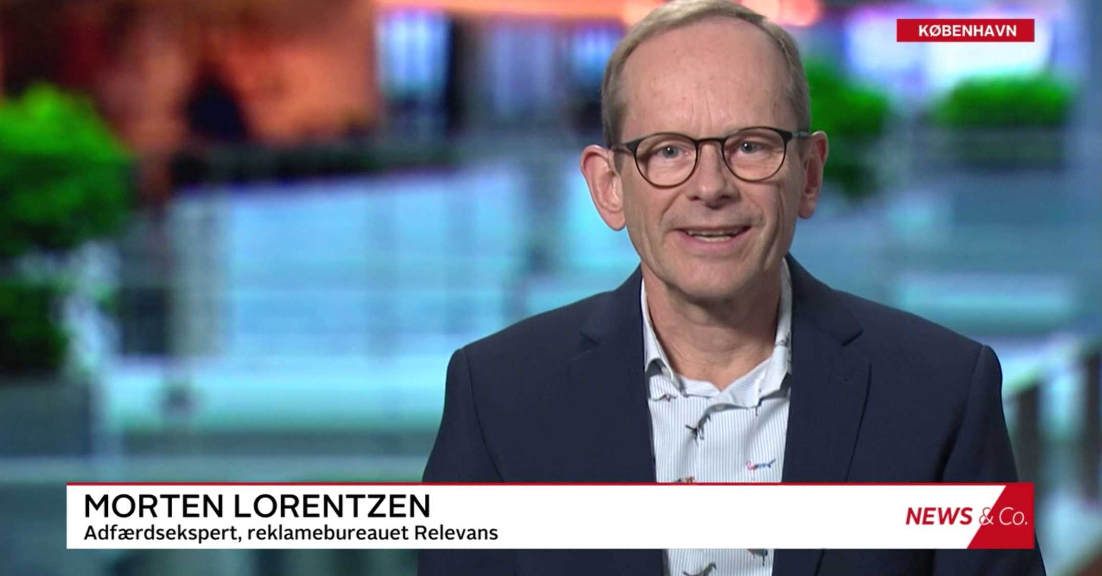 Morten Lorentzen i TV2 News